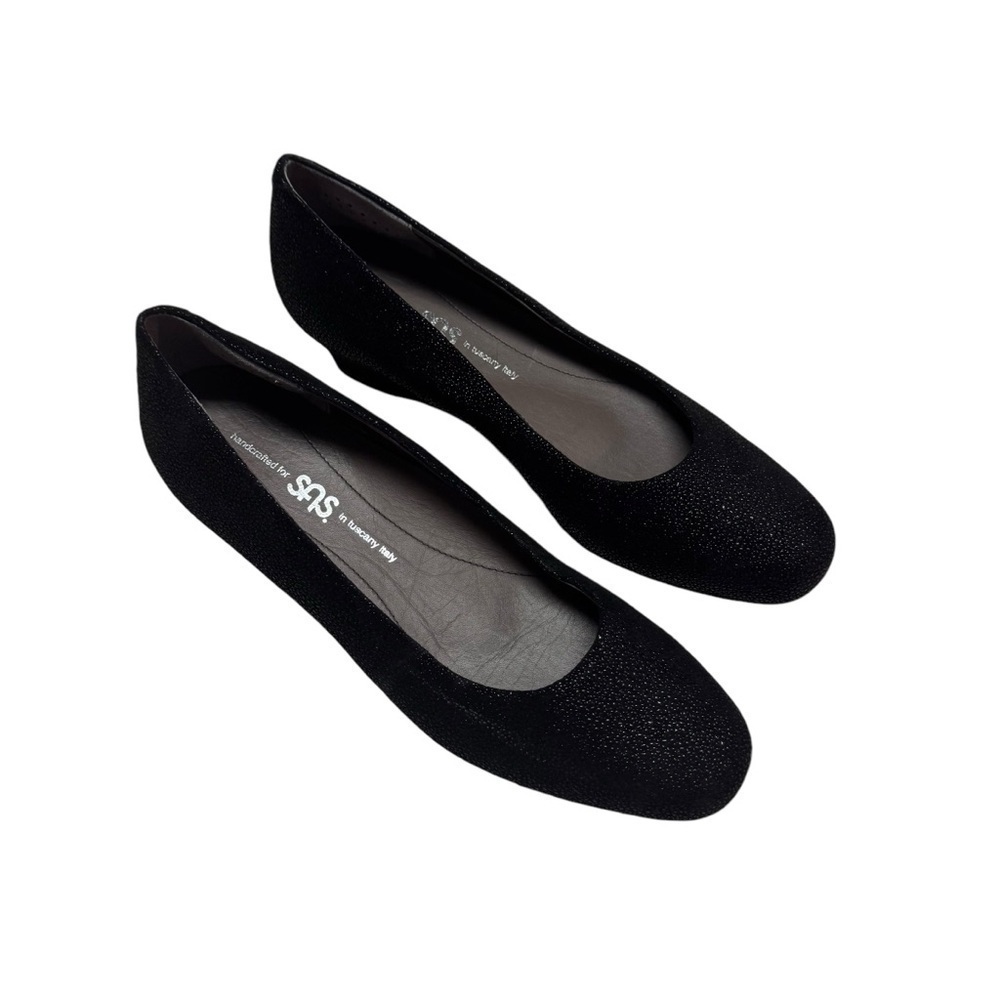 SAS Sofia wedge pump shoes in good condition size 8N